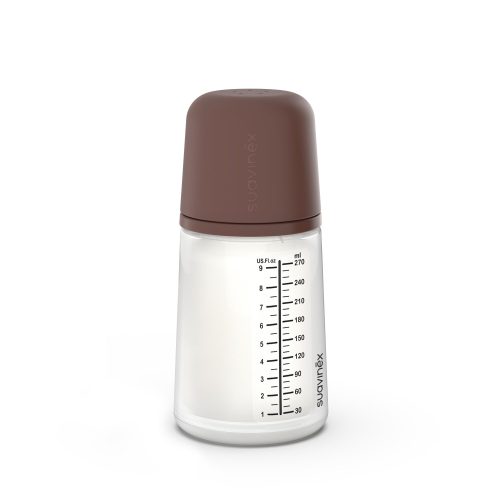 Biberon anti-colique ZERO.ZERO 270 ml - Débit Moyen Caramel