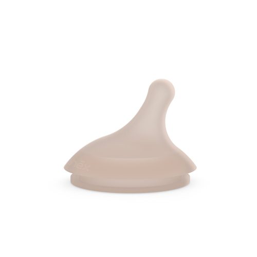 Lot de 2 tétines pour biberon anti-colique ZERO.ZERO - Débit Lent Caramel