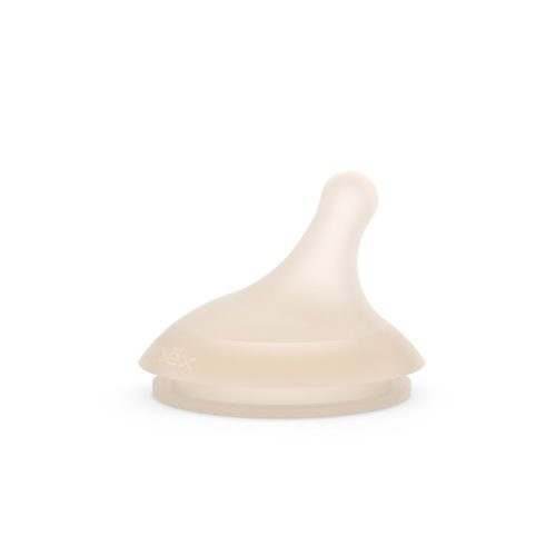 Lot de 2 tétines pour biberon anti-colique ZERO.ZERO - Débit Moyen Sand
