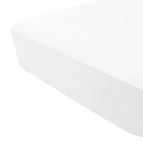 Drap housse Jersey BLANC Domiva