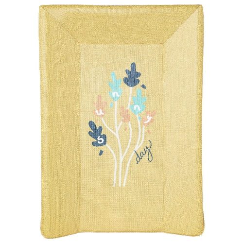 Matelas à langer luxe JAUNE BabyCalin