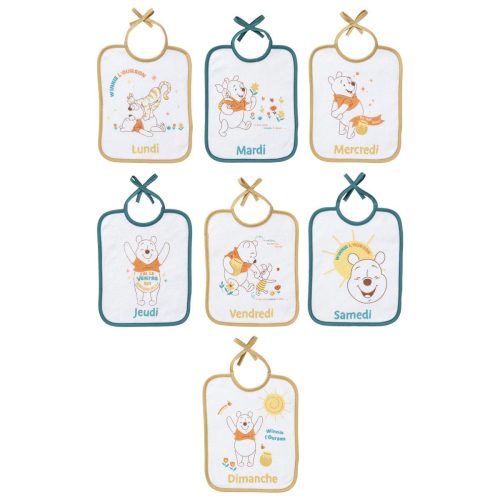 7 bavoirs MULTICOLORE Disney Baby