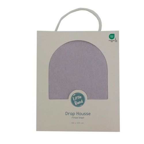 Drap housse jersey VIOLET Little Band