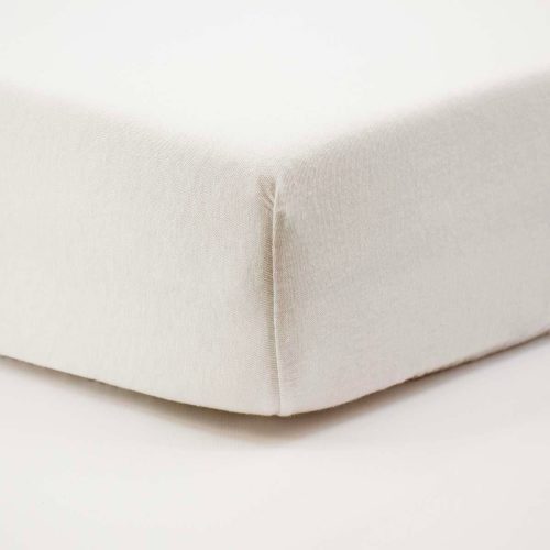 Drap housse jersey BLANC Little Band