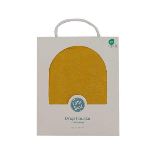 Drap housse jersey MARRON Little Band