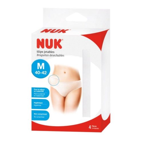 4 slips jetables BLANC Nuk
