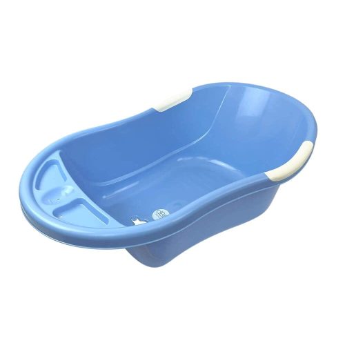 Baignoire avec bouchon de vidange BLEU dBb Remond