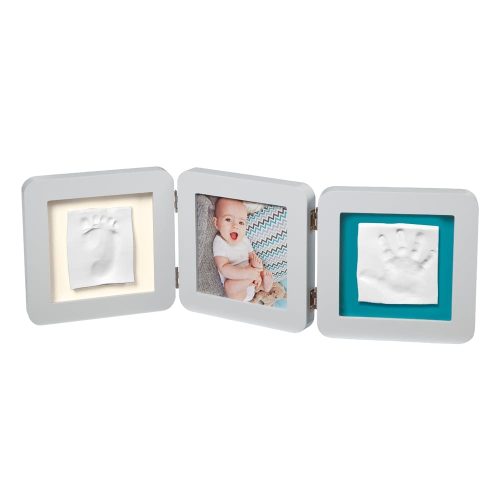 Cadre empreinte bébé My Baby Touch double BLANC Baby Art