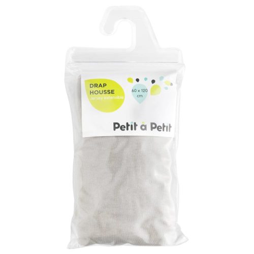 Drap housse Jersey BEIGE Petit à petit