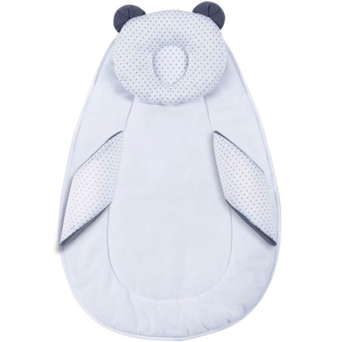 Cale bébé Panda pad GRIS Candide