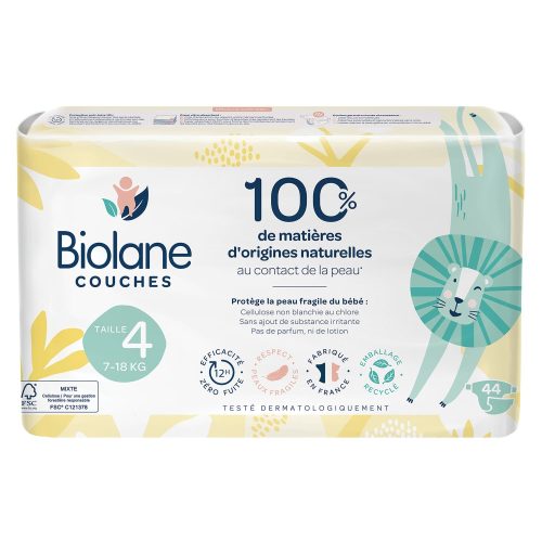 Couches MULTICOLORE Biolane