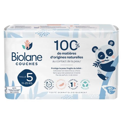 Couches MULTICOLORE Biolane