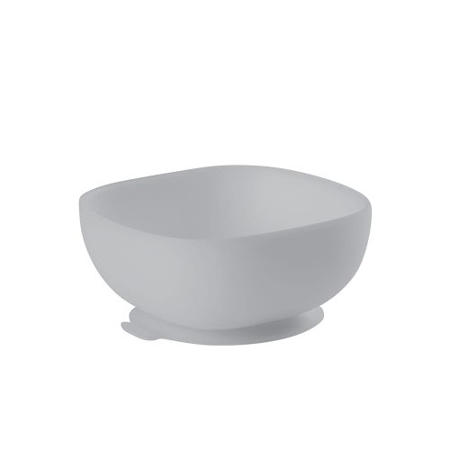 Bol silicone avec base ventouse GRIS Béaba