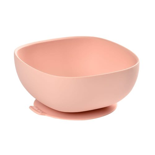 Bol silicone avec base ventouse ROSE Béaba