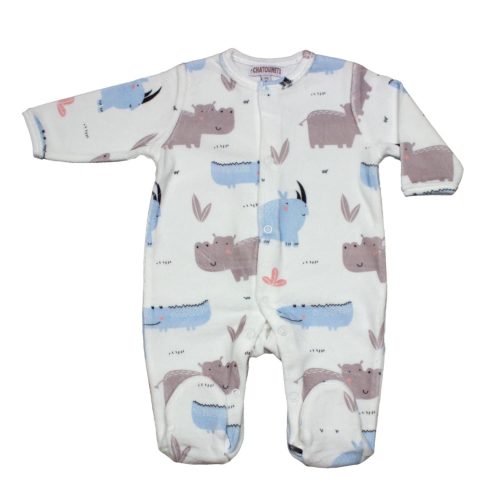 Pyjama Hippo BLEU Les Chatounets