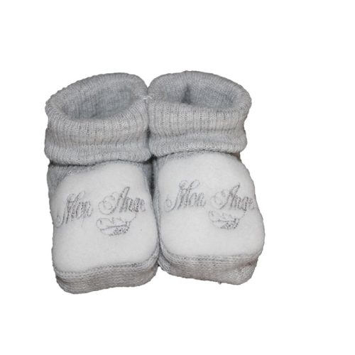 Chaussons Mon ange GRIS Les Chatounets