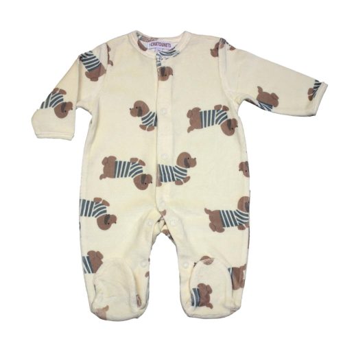 Pyjama Chien BEIGE Les Chatounets