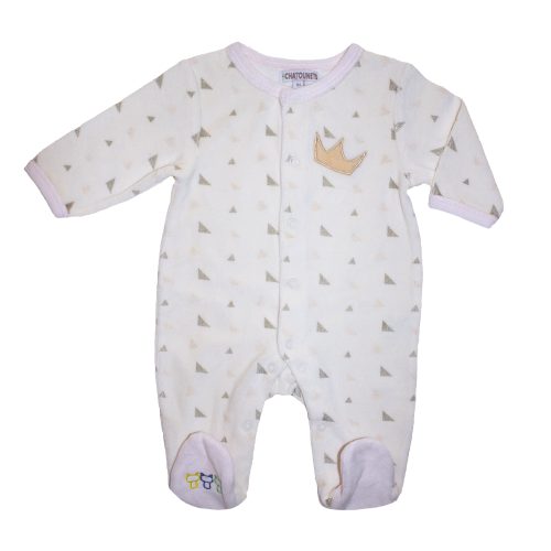 Pyjama couronne ROSE Les Chatounets