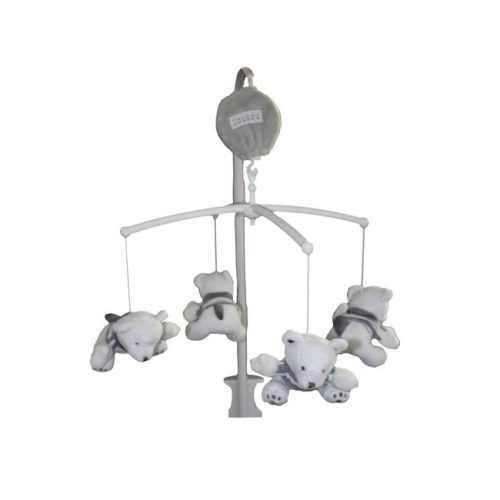 Mobile musical Ours GRIS Les Chatounets