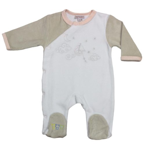 Dors bien petit bateau rose ROSE Les Chatounets