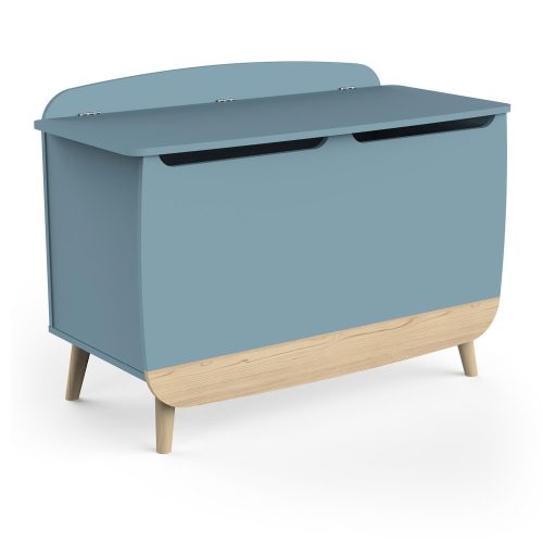 Coffre à jouets avec couvercle Firmiana BLEU Demeyere