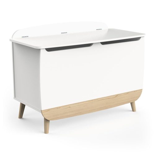 Coffre à jouets avec couvercle Firmiana BLANC Demeyere