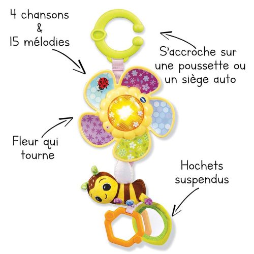 Ma tourni fleur d'éveil MULTICOLORE Vtech Baby