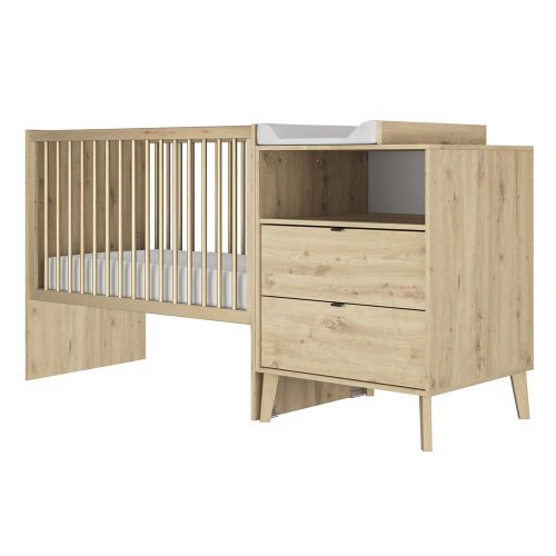 Lit combiné évolutif Lison BEIGE Bébé Lune
