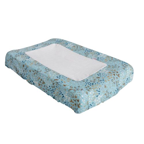 Housse matelas à langer Eté indien BLEU Galipette