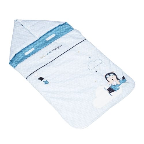 Nid d'ange New Lazare BLEU Sauthon