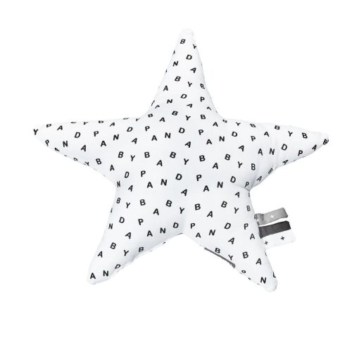 Coussin Etoile Chao Chao GRIS Sauthon