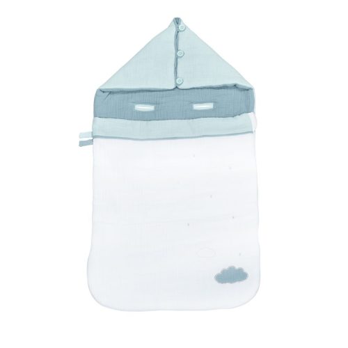 Nid d'ange Lily mint BLANC Sauthon