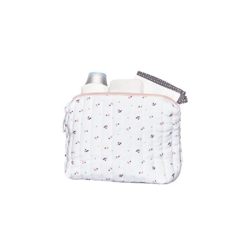 Trousse De Toilette Miss Fleur De Lune BLANC Sauthon