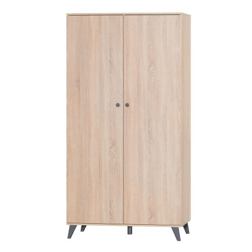 Armoire 2 portes Come GRIS Sauthon