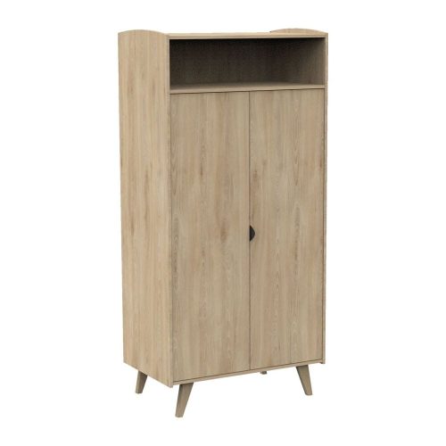Armoire 2 portes Mia BEIGE Sauthon
