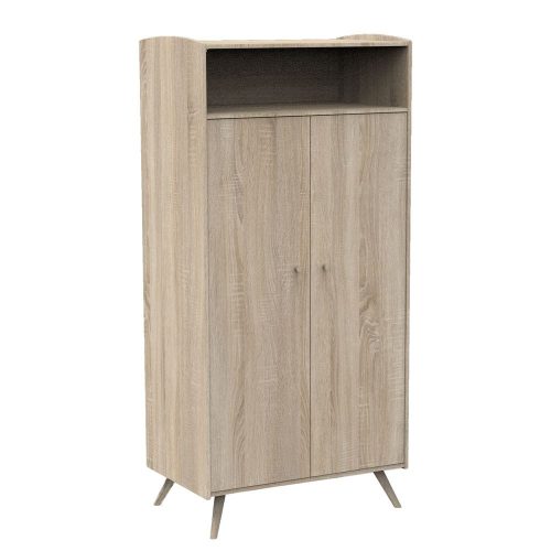 Armoire 2 portes et 1 niche Access MARRON Sauthon