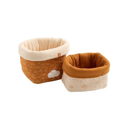 Lot de 2 panières Orsino BEIGE Sauthon