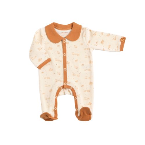 Pyjama avec col Orsino BEIGE Sauthon