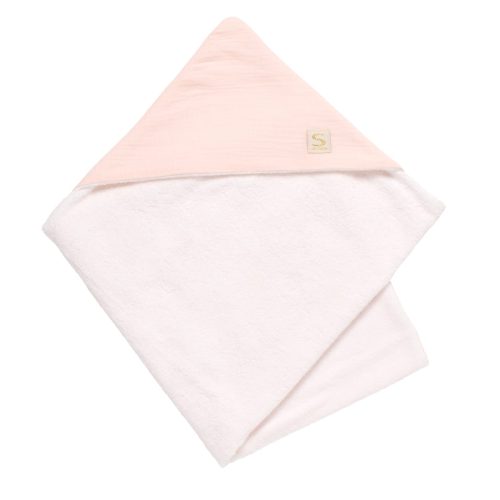 Cape de bain Uni Petale ROSE Sauthon