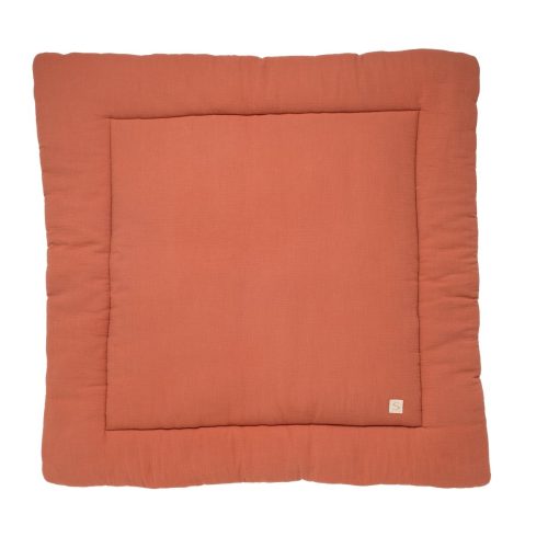 Grand tapis Uni Terracotta ROUGE Sauthon