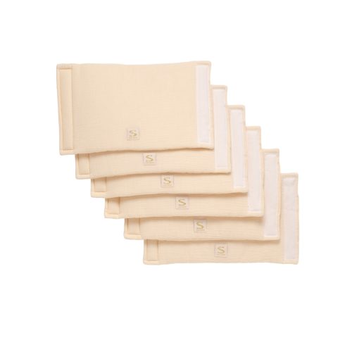 8 Protections de barreaux Uni Vanilla BEIGE Sauthon