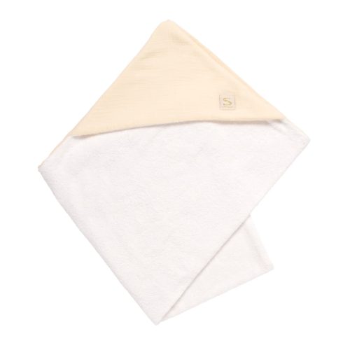 Cape de bain Uni Vanilla BEIGE Sauthon