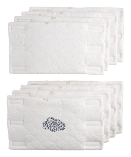 Protections de Barreaux x8 Petit Nuage BEIGE Sauthon