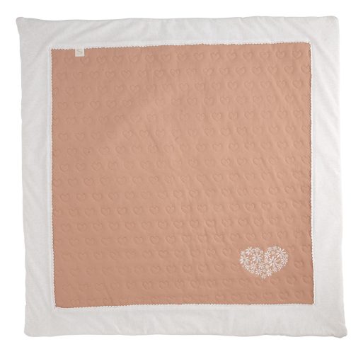 Grand Tapis Petit Coeur ROSE Sauthon