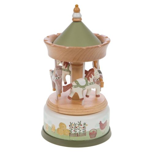 Boite à musique Carrousel Esteban L Ane VERT Amadeus
