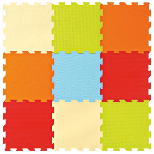 Dalles en mousse unies MULTICOLORE Ludi