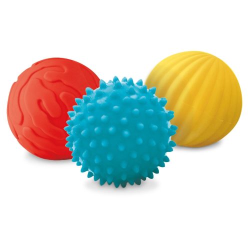 3 balles sensorielles MULTICOLORE Ludi