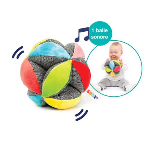Balle de préhension MULTICOLORE Ludi