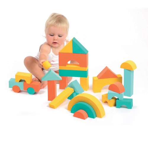 Blocs de construction en mousse MULTICOLORE Ludi