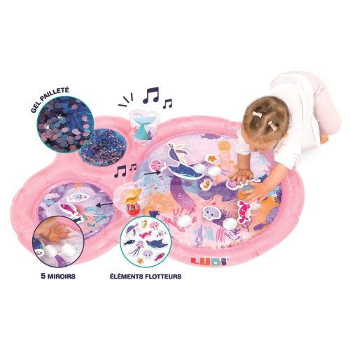 Tapis d'eau sirene ROSE Ludi